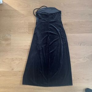 Banana Republic Strapless Black Dress